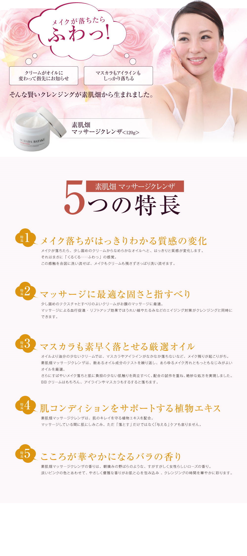 5つの特長